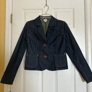 Isaac Mizrahi for Target demin blazer size S